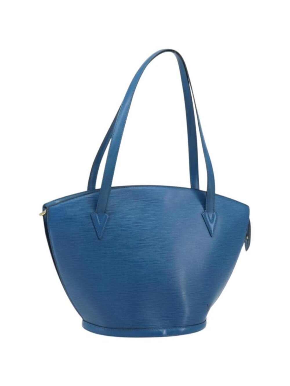 LOUIS VUITTON Epi Saint Jacques Shopping Shoulder Bag Blue M52275